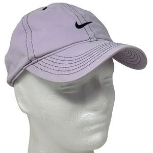 Vintage Nike Youth Core Hat Baseball Cap Kids Girls Boys Y2Ks Strapback Purple